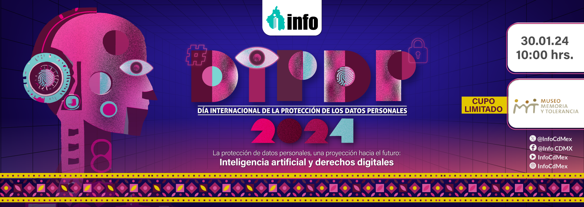DÍA INTERNACIONAL DE LA PROTECCIÓN DE DATOS PERSONALES.